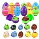 thumbnail image 1 of Conejito de Pascua que pellizca huevos de Pascua Juguete giratorio para fiestas infantiles Sorpresa en la cáscara del huevo Tema de Pascua, 1 of 7