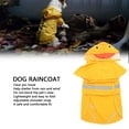 thumbnail image 4 of Imperméable pour Chien, Polyester Transparent Hotte en PVC Sangles Réglables Veste de Pluie pour Chien Pliable Portable Mignon Élégant Poncho de Chien Imperméable pour les Activités de Plein Air pour Animaux de Compagnie, 4 of 8