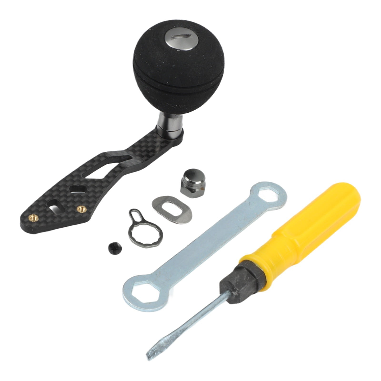 FOR DAIWA FOR SHIMNO casting reel carbon Single arm handle EVA knobs modified