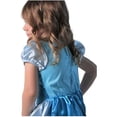 thumbnail image 4 of Basic Cinderella Blue Satin Princess Dress - Size 2-4, 4 of 6