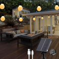 thumbnail image 1 of Cadena de luces solares LERTDAI de 10 m, 100 LED, control remoto a prueba de agua, 1 of 7