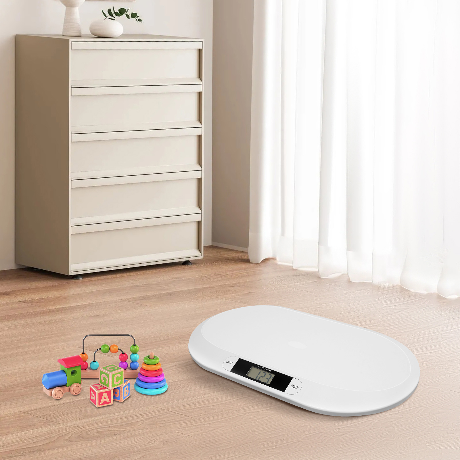 55*32*2.7 Cm ABS Plastic Digital Electronic Scale Eterinary Animal Weight Pet Dog Cat Weighing for Rabbits Cats Dogs