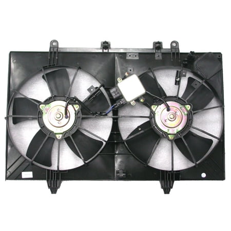 Agility Auto Parts 6036103 Dual Radiator and Condenser Fan Assembly for INFINITI Models