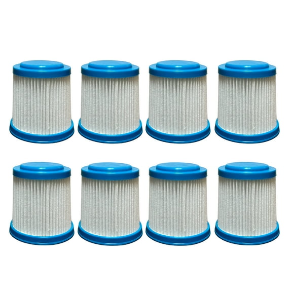 Nispira VPF20 Vacuum Filter Replacement For Black & Decker Smartech Pet 2-in-1 Stick Vacuum | 8 Pack