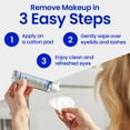 thumbnail image 2 of OPTASE Life Sensitive Eye Makeup Remover – Doctor approved and is specifically formulated to be extra-gentle and effectively remove makeup from sensitive dry skin around the eyes., 2 of 12