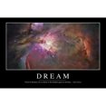 thumbnail image 2 of Dream: Inspirational Quote and Motivational Poster Poster Print, 2 of 2