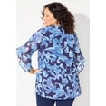 thumbnail image 4 of Catherines Women's Plus Size Juliette Bell-Sleeve Blouse, 4 of 6