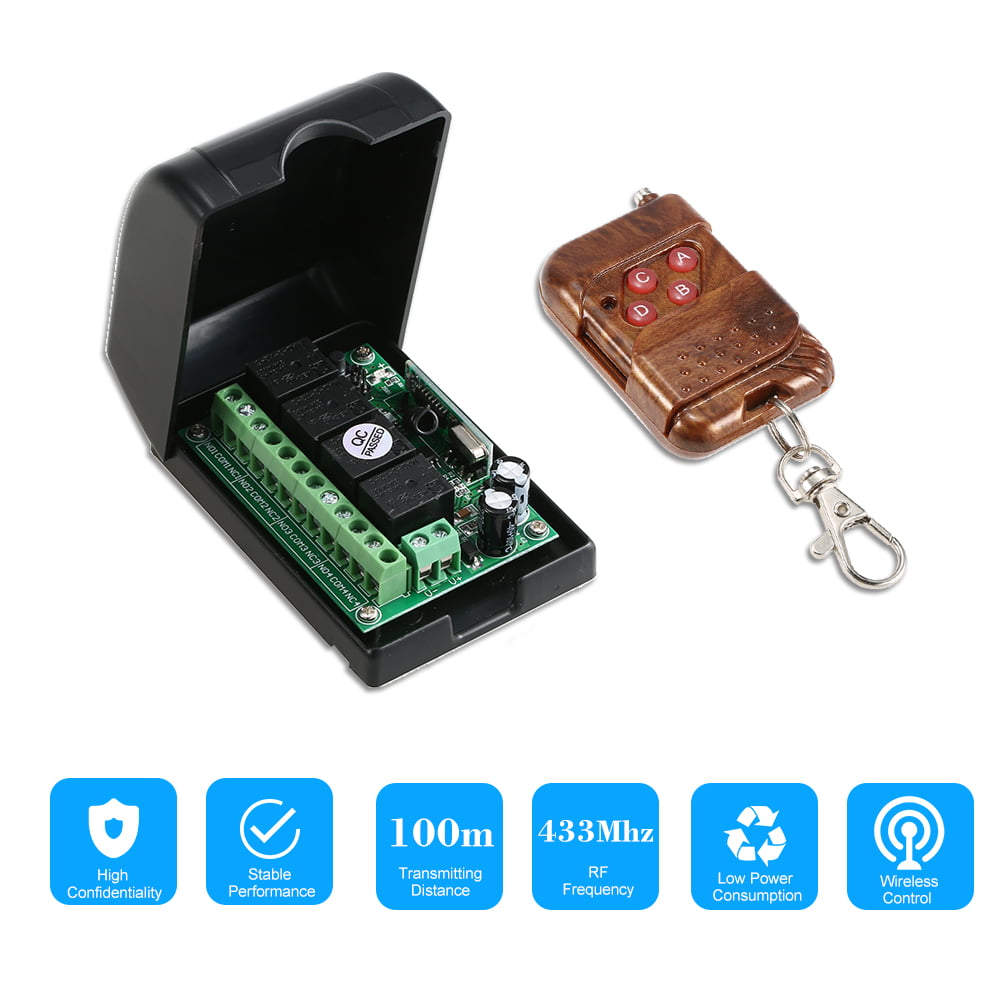 Mini Wireless 433Mhz RF Remote Control 1527 Learning Code Transmitter Module BHS