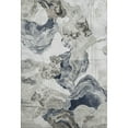 thumbnail image 2 of Addison Rugs Mayfield Premium Machine Washable Transitional Abstract Ivory Rectangle Rug, 10' X 14' Machine Washable Transitional Abstract Ivory Oversized Sherpa Throw Blanket, 2 of 7