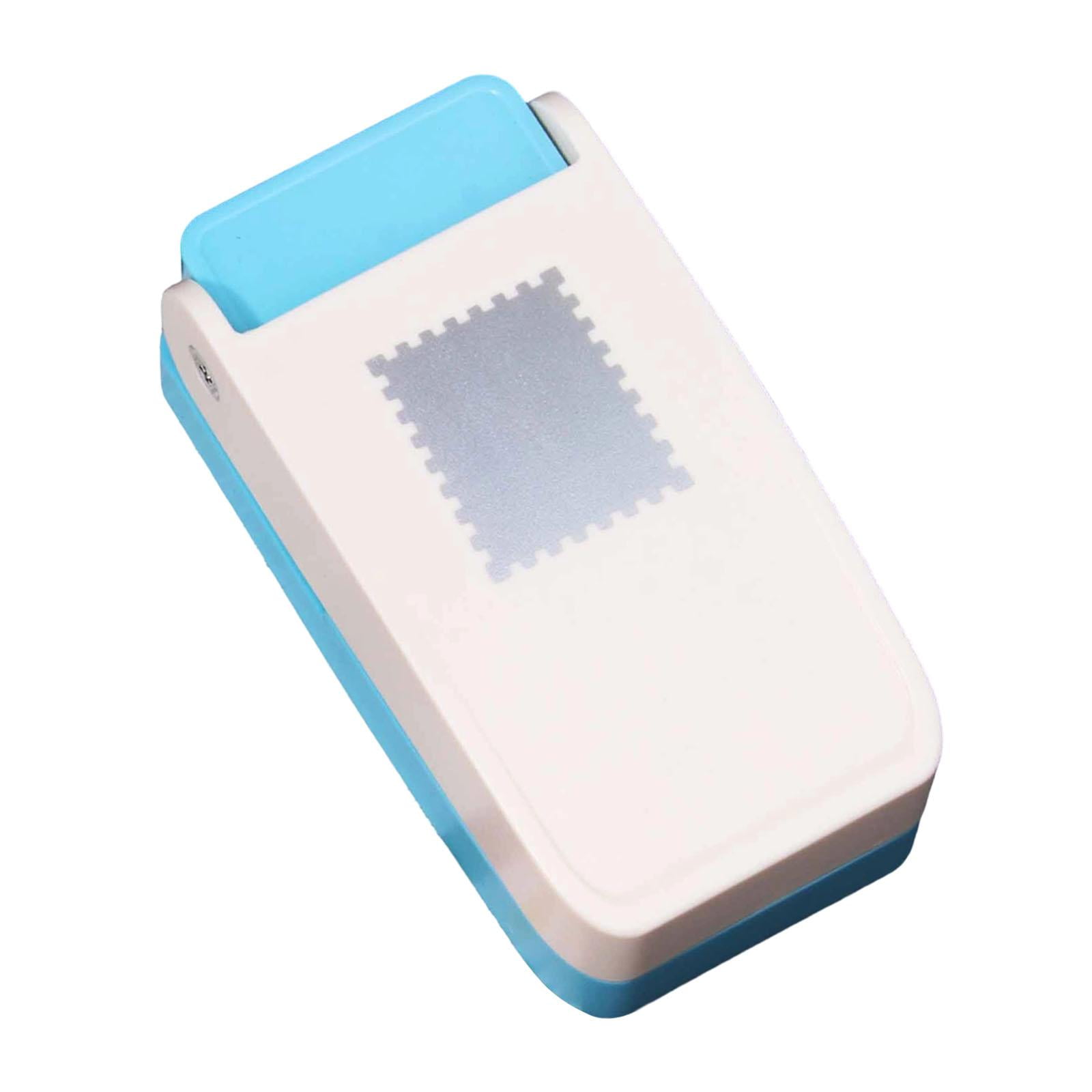 Milageto Stamp Paper Punch Hole Punch for Crafting Supplies Scrapbooking DIY Projects Rectangle stamp