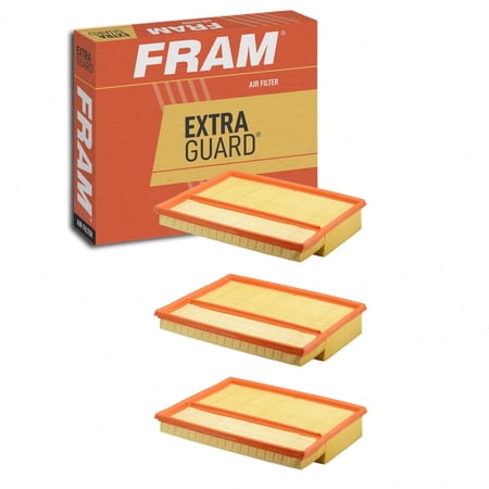3 pc FRAM CA8767 Extra Guard Air Filters for A2942C A35368 AE9555 AF1129 K52Y-13-33X PA-418 Intake Inlet Manifold Fuel Delivery Filters
