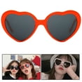 thumbnail image 1 of Gafas de terre de para mujeres, hombres, festivales, fiestas, rave, luz cambiante, de , gafas , ROJO rojo 1 Yinane anteojos de efectos de luz, 1 of 8