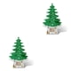 thumbnail image 4 of Bearachild Árbol de Navidad de , fiesta, decoración de Navidad Artificial, decoración con pilas, juego de adornos de regalo de ambiente Verde 2Conjunto, 4 of 6
