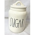 thumbnail image 1 of Rae Dunn Mini 6" Sugar Ceramic Canister Large Letter, 1 of 4