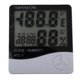 thumbnail image 2 of -1 Lcd Termómetro Digital Humedad Metro Habitación Reloj De Temperatura Interior Sunnimix Higrómetro digital, 2 of 8
