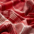 thumbnail image 4 of Dearfoams Super Soft 3-Piece Red Plaid 100% Polyester Fill Comforter Set, Full/Queen, 4 of 5