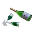 thumbnail image 2 of 1:12 Botella de Muñecas, Accesorios de ración de Muñecas, Juego de Botellas en Miniatura para Manualidades de Resina para Hugo Copas de botella en miniatura, 2 of 2