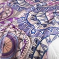 thumbnail image 3 of NTBAY Flannel Fleece Throw Blanket, Colorful Printed Fuzzy Soft Blanket, 50"X60", Mandala, 3 of 5