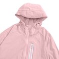 thumbnail image 4 of Women's UPF 50+ Sun Protection UV Jacket Full Zip Lightweight Jacket Athletic Workout Hoodie, 4 of 7