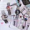 thumbnail image 5 of Reloj de acero con dibujos animados para niños y niñas, pulsera de cuarzo con diseño de Mickey Mouse y Minnie, ideal para regalo, 2024, 5 of 5