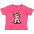 thumbnail image 3 of Inktastic Love Bug Yorkie Boys or Girls Toddler T-Shirt, 3 of 5