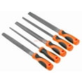 thumbnail image 3 of 5pcs T12 Carbon Steel Rasp File Set Grinder Half Round Flat Metal Work, 3 of 6