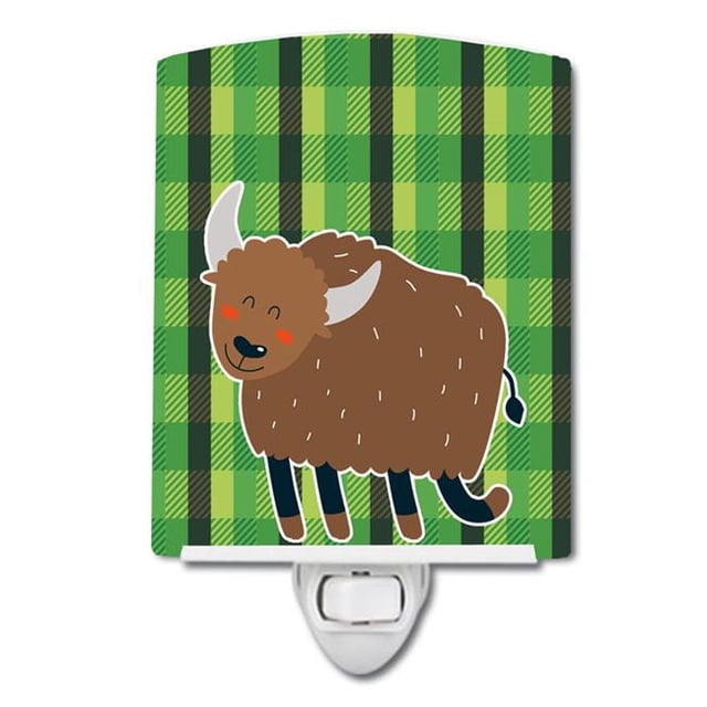 Carolines Treasures BB6763CNL Bull Ceramic Night Light