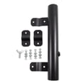 thumbnail image 1 of RV Ladder Mounted Flagpole Holder, Heavy Duty RV Flag Holder,Compatible with Most RV Ladder Rails (Black), 1 of 5