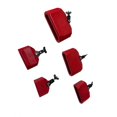 thumbnail image 3 of arctrm 5 Pcs Accessoires de Blocs de Percussion Musicaux Blocs de Rythme Premium Professionnels Rouge, 3 of 10
