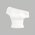 thumbnail image 3 of Stylish Multifunction Sleeveless Tank Top for Women with Pockets Breathable Casual Wear Knit BlendWhiteXS, 3 of 6