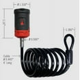 thumbnail image 3 of Bolt 7023721 6' Cable Lock For Fits/For  Toyota Keys, 3 of 6