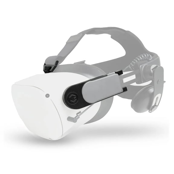 Adorama HTC Vive Deluxe Audio Strap Adapter for Oculus Quest 2 Headset, Black