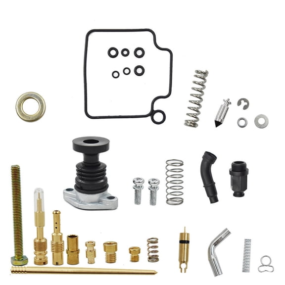 Carb Carburetor and Primer and Choke Rebuild Repair Kit Fit for 2000-2003 Honda TRX 350 Rancher