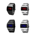 thumbnail image 2 of Reloj digital LED Minnieouse Luz azul plateada, 2 of 6