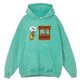 thumbnail image 2 of Sudadera con capucha para hombre, estilo retro, desgastada, con efecto desgastado, limonada fresca y helada, ropa holgada, 100 % algodón, talla grande, 2 of 4