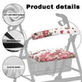 thumbnail image 5 of HELLHERO Rose Heart Seat & Backrest Covers Walker Seat Cushion Cover Machine Washable Dust Proof Easy to Use for Seniors Men Women, 5 of 5