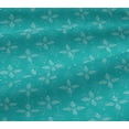 thumbnail image 5 of oneOone Tissu Popeline de Coton Feuilles & Floral Imprimé au Mètre 56 Pouces de Large, 5 of 5