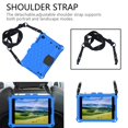 thumbnail image 3 of Case for iPad mini 1 2 3 4 5 7.9 inch Lightweight Contrast Color Cover With Pen Holder and Shoulder Strap, 3 of 6