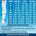 thumbnail image 4 of Made in USA - Toeless Compression Stockings for Women & Men 18mmHg - White, XL, 4 of 10