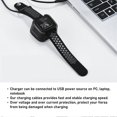 thumbnail image 3 of 2Pcs Charger USB Charging Cable Dock Stand for Fitbit Versa 2 Health and Fitness Smartwatch, 3 of 5