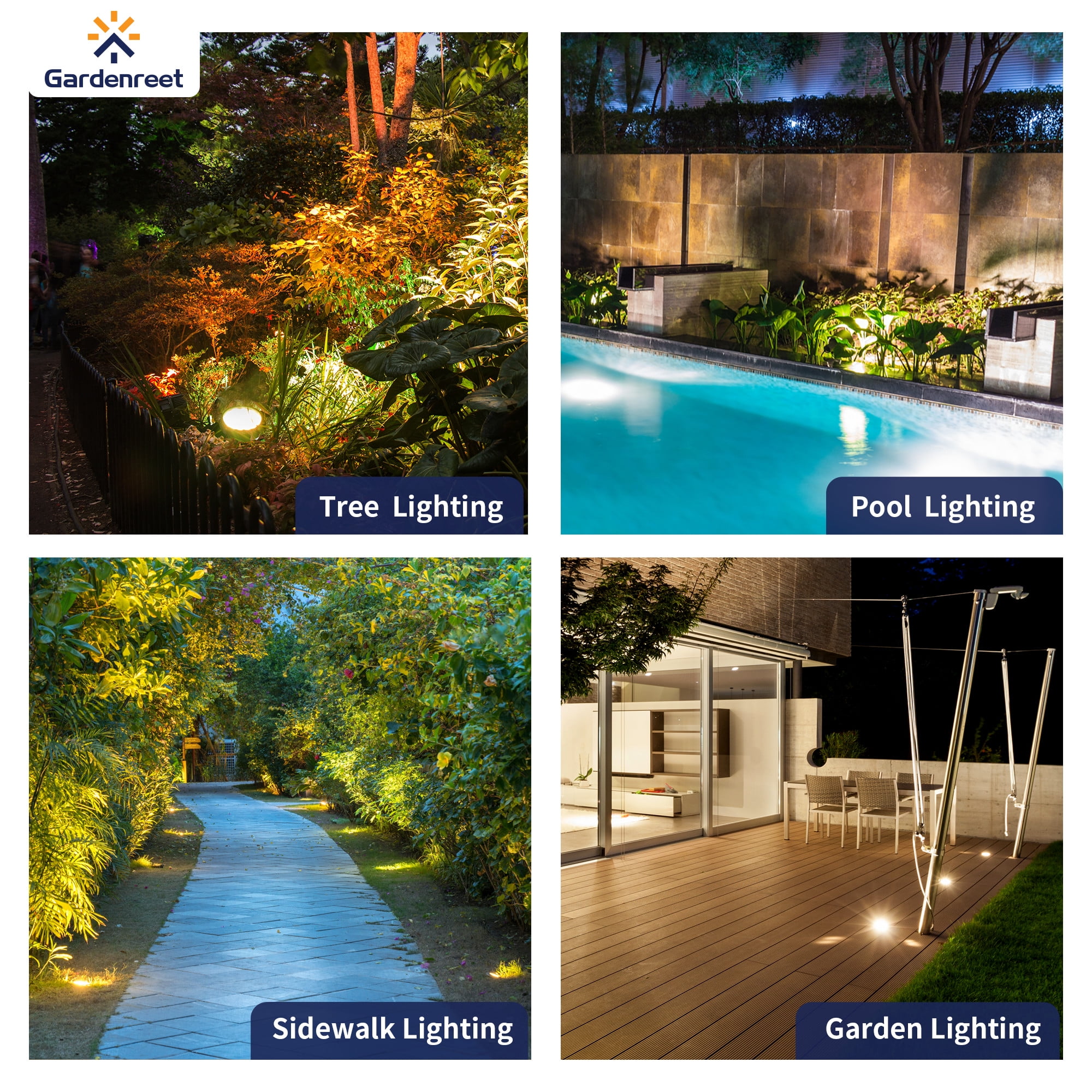 LED Hardscape Light Cast Brass Housing - Gardenreet – Gardenreet Lighting