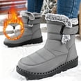 thumbnail image 6 of Jamicy Snow Boots for Women Winter Shoes Waterproof Warm Plush Lined Mid-Calf Winter Boots with Non-Slip Outsole for Cold Weather, 6 of 6