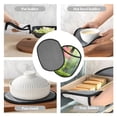thumbnail image 6 of Lsque Pikmin Pattern Oven Mitts and Pot Holders, Kitchen Oven Glove High Heat Resistant 500 Degree with Non-Slip Silicone Surface-1 PC, 6 of 7