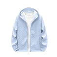 thumbnail image 6 of KyCheLot Zip up Jackets for Men Texture Pockets Hooded Casual Athletic Outdoor Lightweight Outwear, 6 of 7