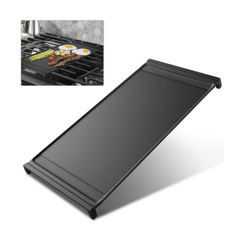 Griddle Replacement for GE Appliance Gas Range Center Griddle,9 ×19.5 inch Griddle Compatible with GE Stove Parts, Aluminum with  Nonstick Griddle Cooktop Plate Flat