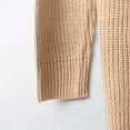 thumbnail image 5 of Women's Furry Oversized Crew Neck Pullover Sweater Mini Dress Bridesmaid Dress Golf Skirt, 5 of 7