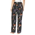 thumbnail image 3 of Daiia Mushrooms Women's Sleep Pant with Pockets and Drawstring,Pajama Pants-X-Large, 3 of 9