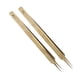 thumbnail image 2 of Pinzas de precisión, juego de 2 pinzas de aleación de aluminio, punta fina recta y curvada para hacer manualidades de laboratorio, 2 of 14