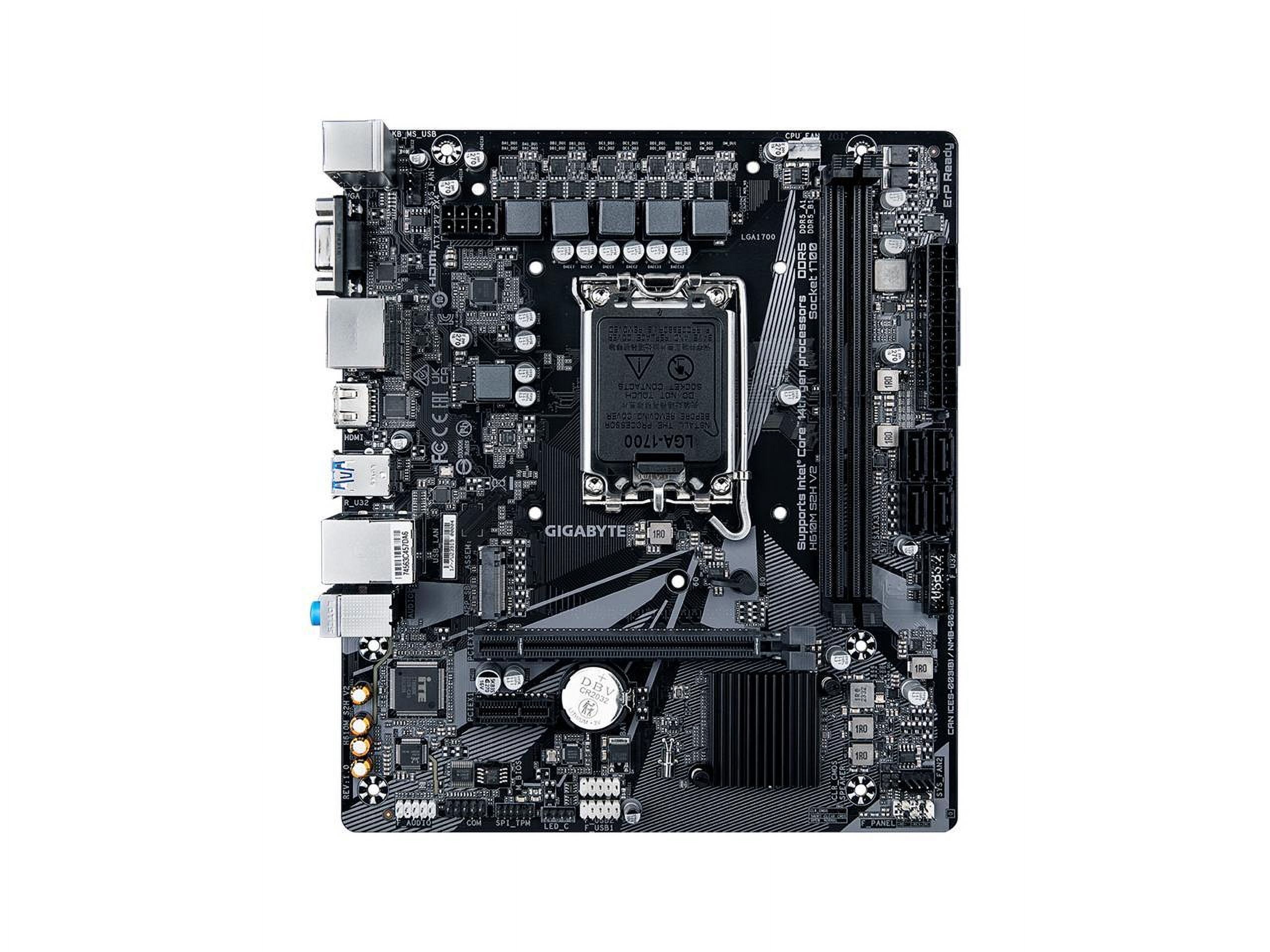 GIGABYTE H610MS2HV2 H610M S2H V2 Micro ATX Motherboard