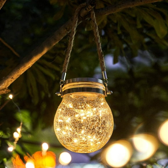 Lingdii Lampes de Jardin Solaires, 30 Lumières de Décoration de Jardin Extérieur Imperméable à l'Eau Ip65 pour Jardin, Patio, Pont, Fête, Patio, Festival